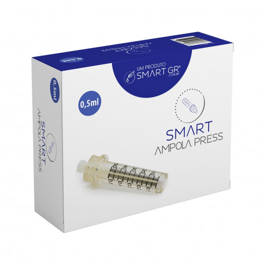  Ampola Intradermoterapia - Pressurizada Smart Press - 0,5 mL - Smart GR