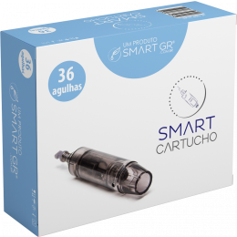Cartucho Smart Derma Pen Preto - Kit - com 10 unidades - 36 agulhas - Smart GR